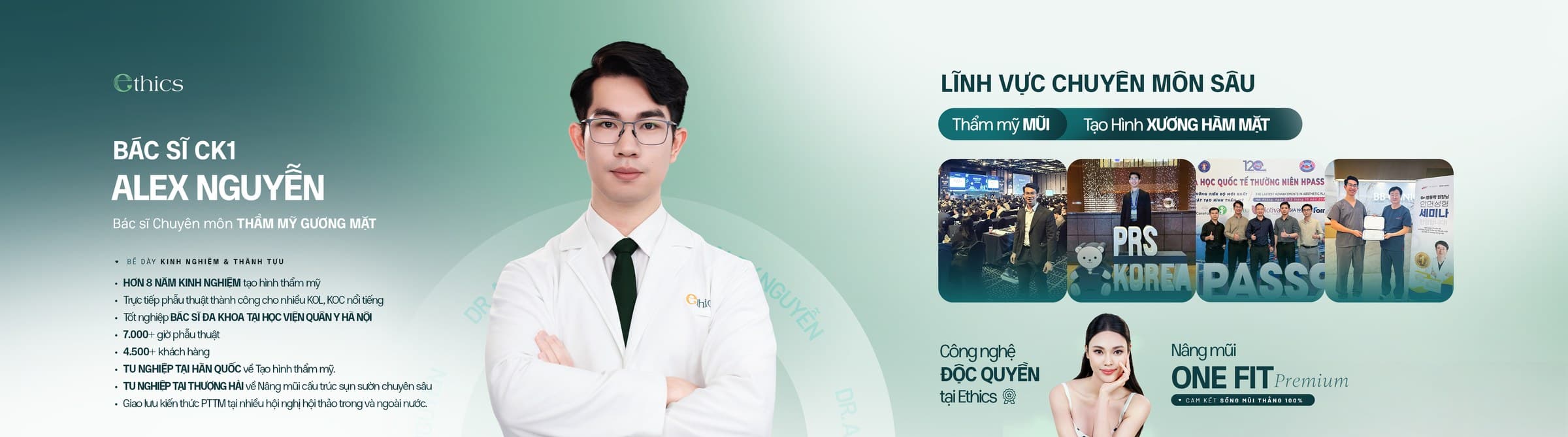 Dossier de compétences Bác sĩ Alex Nguyễn